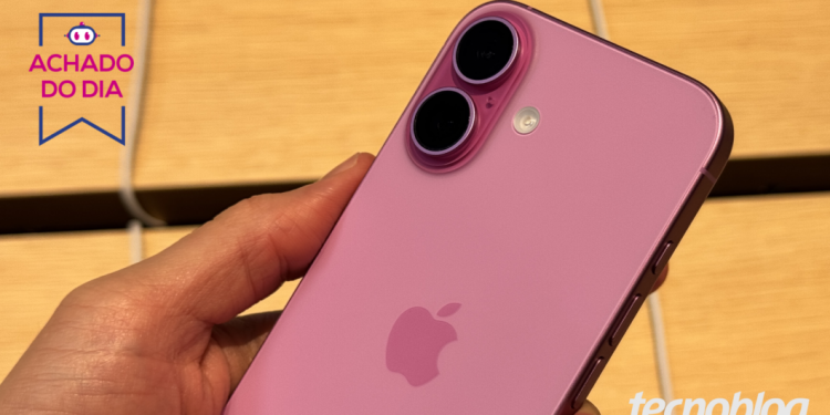 iPhone 16 tem menor preço dos últimos meses com 46% OFF na Amazon